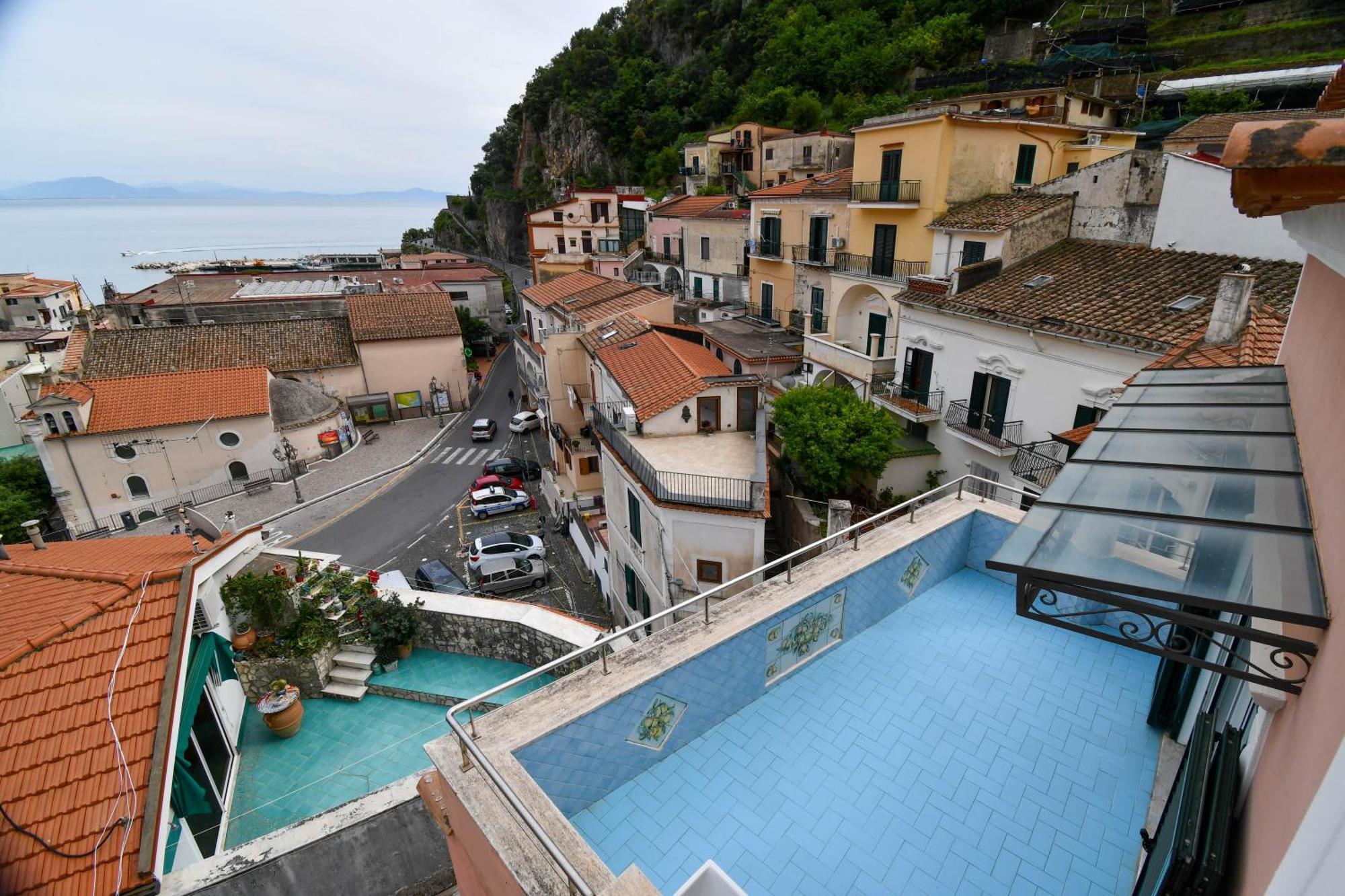 Apartamento Casa Azzurra Cetara Exterior foto