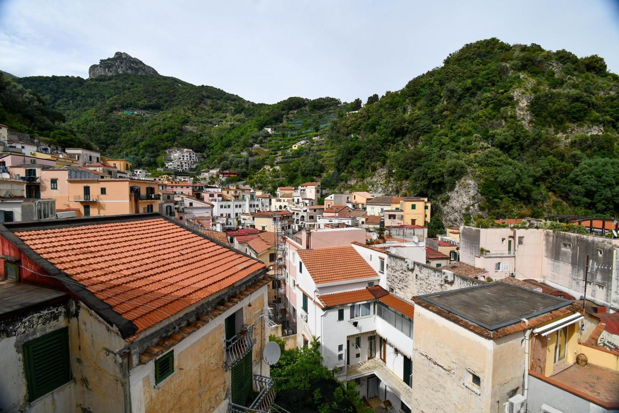 Apartamento Casa Azzurra Cetara Exterior foto